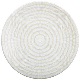 Avet Fuente Redonda Long Rice Beige Stoneware 31 cm